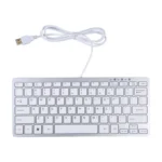450 78 Keys Ultra-thin USB Wired Keyboard
