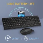 MKESPN 8022 2.4G Scissor Foot Ultra-thin Wireless Keyboard + Mouse Set - Image 3