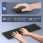 MKESPN 8022 2.4G Scissor Foot Ultra-thin Wireless Keyboard + Mouse Set - Image 5