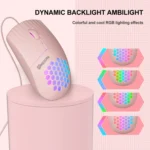 MKESPN SXS-838 Type-C Interface RGB Hollow Wired Mouse - Image 5