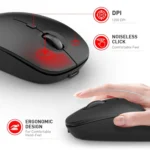MKESPN 859 2.4G+BT5.0+BT3.0 Three Modes Wireless Mouse - Image 3