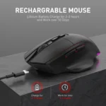 MKESPN X11 Wired RGB Gaming Mouse - Image 5