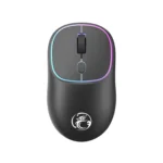 iMICE W-618 Rechargeable 4 Buttons 1600 DPI 2.4GHz Bluetooth Silent Wireless Mouse for Computer PC Laptop - Image 8