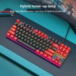 FOREV FV-301 87-keys Blue Axis Mechanical Gaming Keyboard, Cable Length: 1.6m - Image 3