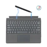 For Microsoft Surface Pro 8 / Pro X Tablet Bluetooth Keyboard Leather Case with Pen Slot - Image 3