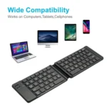 Mini Wireless Bluetooth Folding Keyboard - Image 6