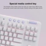 Logitech Aurora G713 RGB Wired Game E-sports 87-key Mechanical Keyboard with Palm Support, Tea Shaft - Image 4