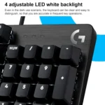 Logitech G412 SE Wired Game 104-key Mechanical Silent Keyboard - Image 5