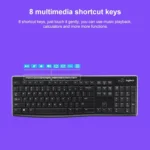 Logitech K270 Single Wireless Ultra-thin Silent Keyboard - Image 4