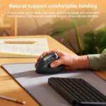Logitech Lift Vertical 1000DPI 2.4GHz Ergonomic Wireless Bluetooth Dual Mode Mouse - Image 2