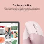 Logitech Lift Vertical 1000DPI 2.4GHz Ergonomic Wireless Bluetooth Dual Mode Mouse - Image 4