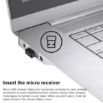 Logitech M220 1200DPI 2.4GHz Ergonomic Wireless Mouse - Image 4