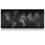 Extended Large Anti-Slip World Map Pattern Soft Rubber Smooth Cloth Surface Game Mouse Pad Keyboard Mat, Size: 80 x 30cm - Image 2