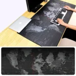 Extended Large Anti-Slip World Map Pattern Soft Rubber Smooth Cloth Surface Game Mouse Pad Keyboard Mat, Size: 60 x 30cm - Image 6