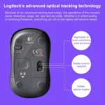 Logitech M325S 1000DPI 2.4GHz Ergonomic Wireless Mouse - Image 6