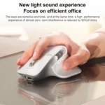 Logitech MX Master 3s 8000DPI 2.4GHz Ergonomic Wireless Bluetooth Dual Mode Mouse - Image 3