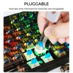 AULA F2183 RGB Wireless Bluetooth Keyboard - Image 3