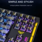 AULA F2183 RGB Wireless Bluetooth Keyboard - Image 5