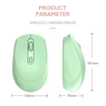HXSJ M107 4-buttons 1600 DPI 2.4GHz Wireless Mouse, Battery Version - Image 3