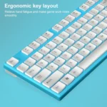 ZGB 8820 Candy Color Wireless Keyboard + Mouse Set - Image 4