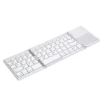 B033 Rechargeable 3-Folding 64 Keys Bluetooth Wireless Keyboard with Touchpad - Image 9