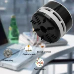 Mini Cute Personality Household / Vehicle Handheld Desk Table Keyboard Vacuum Cleaner, Size: 8x6x6cm - Image 9