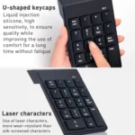 MC Saite 2129RF 18 Keys Wireless 2.4G Numeric Keyboard - Image 4