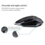 MC Saite A70 Wired LED Backlight USB Mouse - Image 5