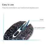 MC Saite A70 Wired LED Backlight USB Mouse - Image 6