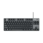 Logitech K835 Mini Mechanical Wired Keyboard, Green Shaft