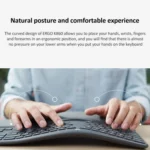 Logitech ERGO K860 2.4G Wireless Keyboard Bluetooth Dual Mode Ergonomic Split Keyboard - Image 3