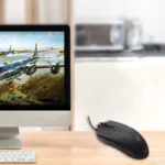 Chasing Leopard 119 USB Universal Wired Optical Gaming Mouse, Length: 1.45m - Image 5