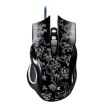 ZGB 169 USB 2400DPI Four-speed Adjustable LED Backlight Wired Optical E-sport Gaming Mouse with Counter Weight, Length: 1.45m