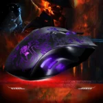 ZGB 169 USB 2400DPI Four-speed Adjustable LED Backlight Wired Optical E-sport Gaming Mouse with Counter Weight, Length: 1.45m - Image 4