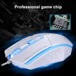 Chasing Leopard 199 USB 1600DPI Three-speed Adjustable LED Backlight Wired Optical Gaming Mouse, Length: 1.3m - Image 12