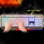 Chasing Leopard G700 USB RGB Backlight Wired Optical Gaming Mouse and Keyboard Set, Keyboard Cable Length: 1.35m, Mouse Cable Length: 1.3m - Image 12