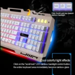 Chasing Leopard G700 USB RGB Backlight Wired Optical Gaming Mouse and Keyboard Set, Keyboard Cable Length: 1.35m, Mouse Cable Length: 1.3m - Image 7