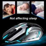 Chasing Leopard K1 USB 1600DPI Three-speed Adjustable LED Backlight Mute Wired Optical Gaming Mouse, Length: 1.3m - Image 11