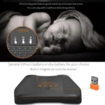 VIBOTON i8 Plus Updated 2.4GHz QWERT Mini Wireless Keyboard with Touchpad for TV Box, Mi Box, Computer, Tablet, Laptop and Projector(Black) - Image 8