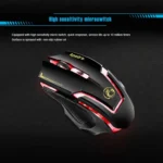Apedra iMICE A9 High Precision Gaming Mouse LED four color controlled breathing light USB 6 Buttons 3200 DPI Wired Optical Gaming Mouse for Computer PC Laptop - Image 10