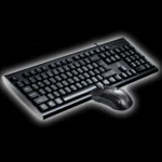 Chasing Leopard Q9 1600 DPI Professional Wired Grid Texture Gaming Office Keyboard + Optical Mouse Kit