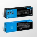 Chasing Leopard Q9 1600 DPI Professional Wired Grid Texture Gaming Office Keyboard + Optical Mouse Kit - Image 11