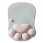 MONTIAN Cat Claw Shape Slow Soft Bracer Non-slip Silicone Mouse Pad - Image 2