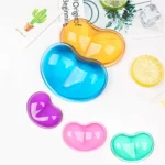 MONTIAN 2 PCS Transparent Silicone Bracer Heart-shaped Mouse Wrist Supporter, Random Color Delivery - Image 7