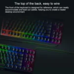 Razer BlackWidow V3 Tenkeyless RGB Lighting Wired Mechanical Keyboard, Competitive Version (Yellow Shaft) - Image 3