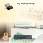 Logitech K400 Plus 2.4GHz Wireless Touch Control Keyboard, Wireless Range: 10m - Image 8