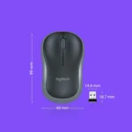 Logitech M186 Wireless Mouse Office Power Saving USB Laptop Desktop Computer Universal - Image 6