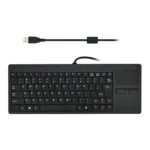 MC-818 82 Keys Touch-pad Ultra-thin Wired Computer Keyboard - Image 4