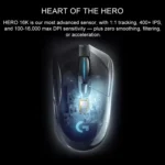 Logitech G703 LIGHTSPEED 16000 DPI 6 Programmable Buttons HERO 16K Sensor RGB Backlight Wireless Optical Gaming Mouse - Image 6