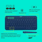 Logitech K380 Portable Multi-Device Wireless Bluetooth Keyboard - Image 7